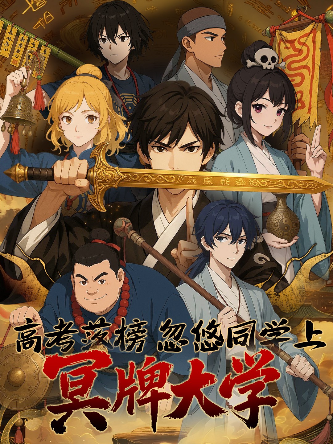 高考落榜忽悠同學上冥牌大學(全集)