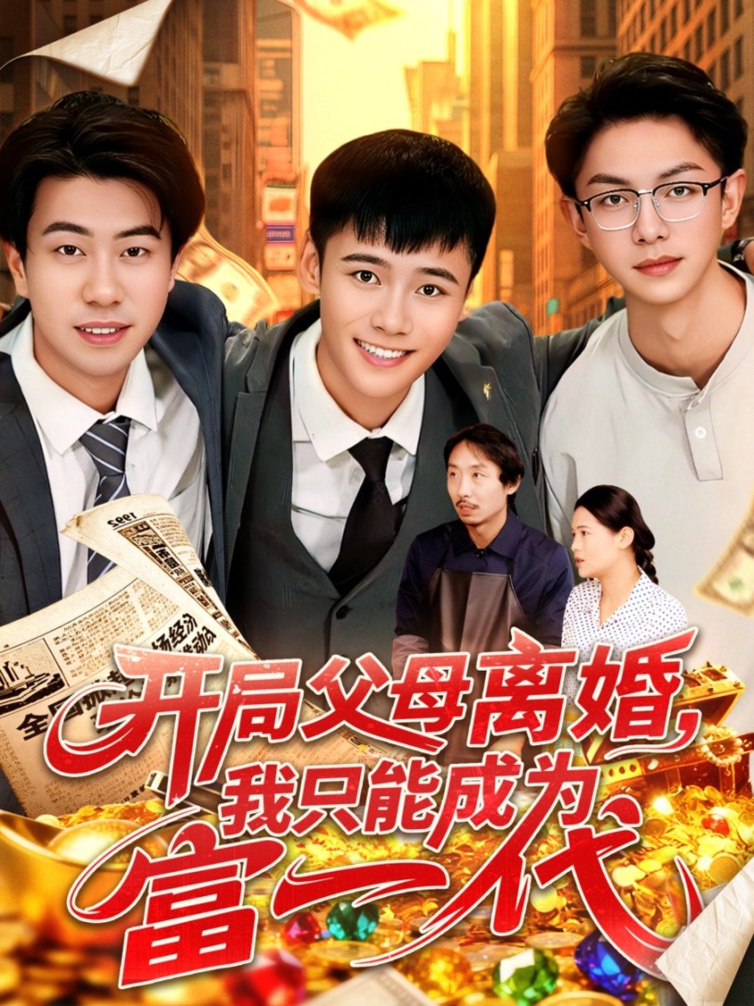 開(kāi)局父母離婚，我只能成為富一代(全集)